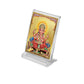 Diviniti 24K Gold Plated Ganesha Frame For Car Dashboard, Home Decor, Puja, Festival Gift (11 x 6.8 CM)