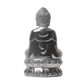 Diviniti Lord Buddha Idol for Home Decor| 999 Silver Plated Sculpture of Lord Buddha | Idol for Home, Office, Temple, and Table Decoration| Religious Idol For Pooja, Gift