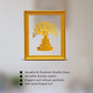 24K Gold Plated Bodhi Tree Photo Frame for Weddings & Gifts