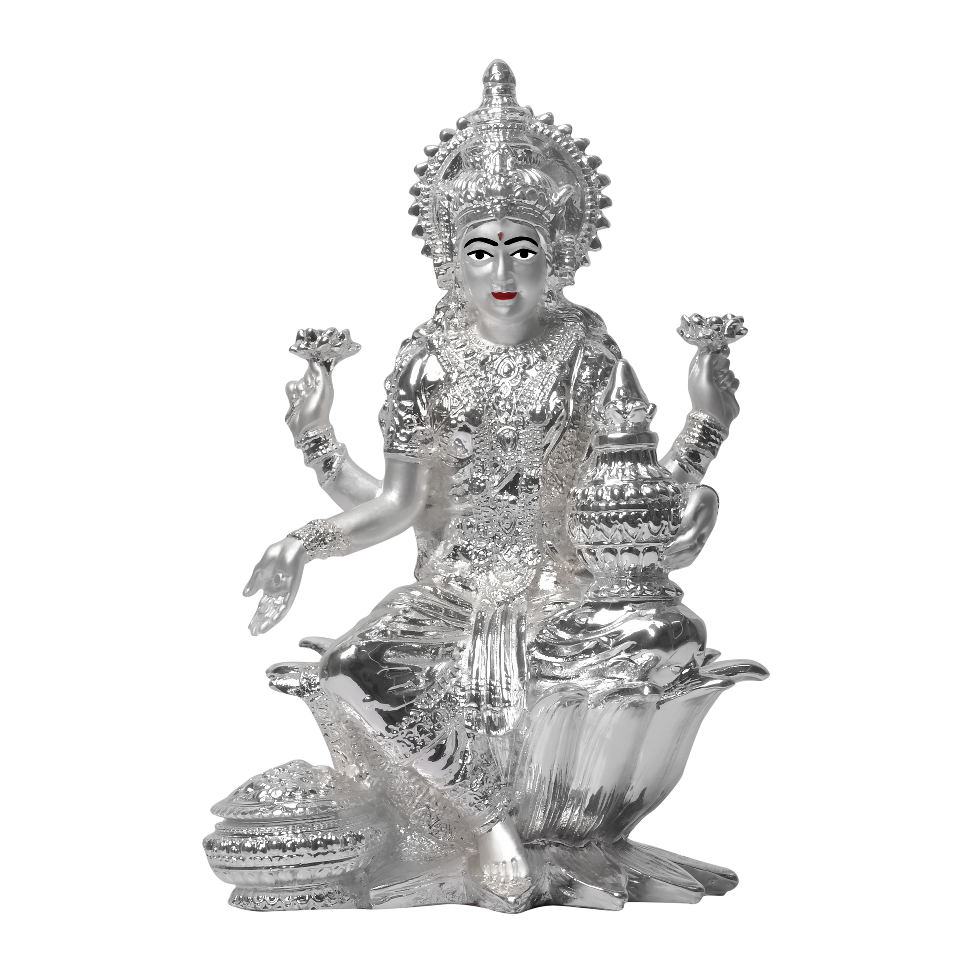 Buy 999 Silver Lakshmi Idol for Home Decor