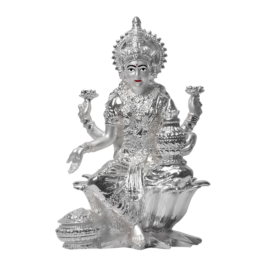 Buy 999 Silver Lakshmi Idol for Home Decor