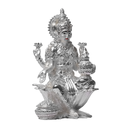 Buy 999 Silver Lakshmi Idol for Home Decor