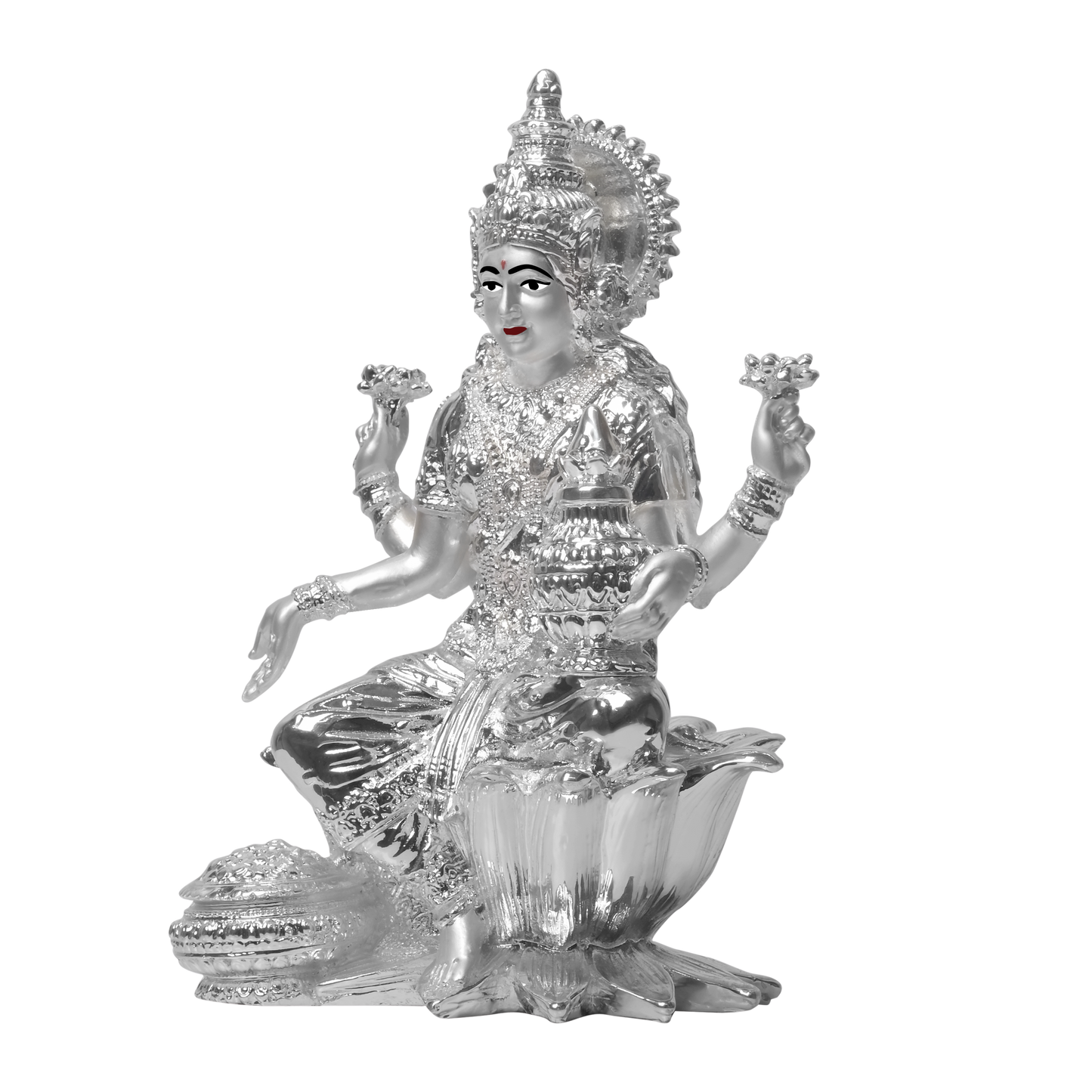 Buy 999 Silver Lakshmi Idol for Home Decor