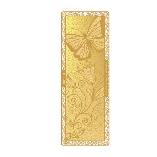 Custom Gold-Plated Bookmark