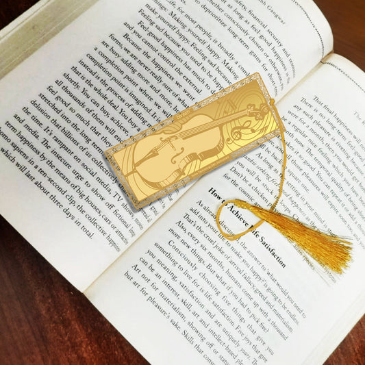 Deluxe 24K Gold Bookmark