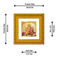 DIVINITI GANESHA SIDE POSE Gold Plated Wall Photo Frame| DG Frame 101 Size 1A Wall Photo Frame and 24K Gold Plated Foil| Religious Photo Frame Idol For Prayer, Gifts Items (10CMX10CM)