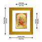 DIVINITI Chandraghanta Mata Gold Plated Wall Photo Frame| DG Frame 101 Wall Photo Frame and 24K Gold Plated Foil| Religious Photo Frame Idol For Prayer, Gifts Items (15.5CMX13.5CM)