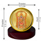 Diviniti Padmavathi Balaji Idol for Car Dashboard, Table Decor, office | MCF 1C Gold