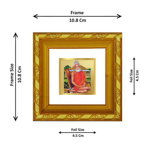 Divine 24K Gold Plated Photo Frame for Home Decor