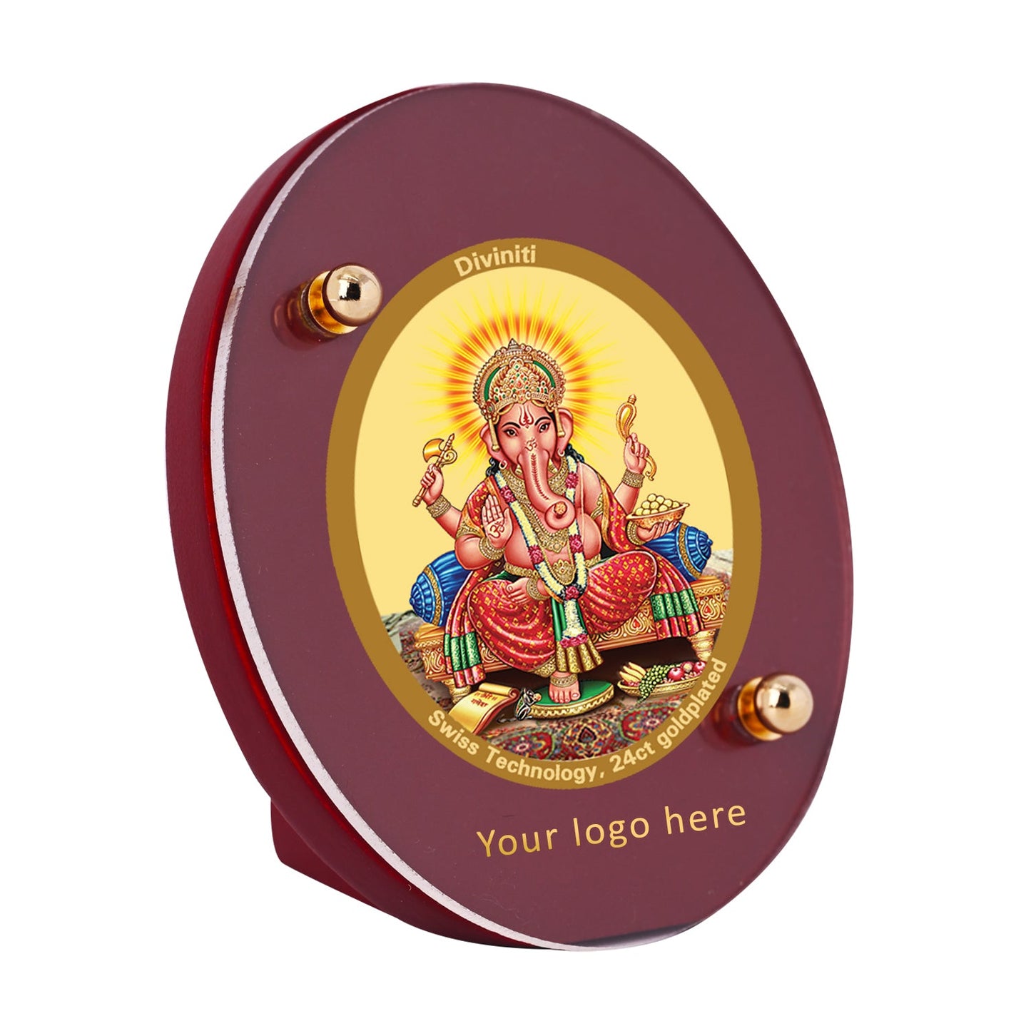 Divine Ganesha Photo Frame