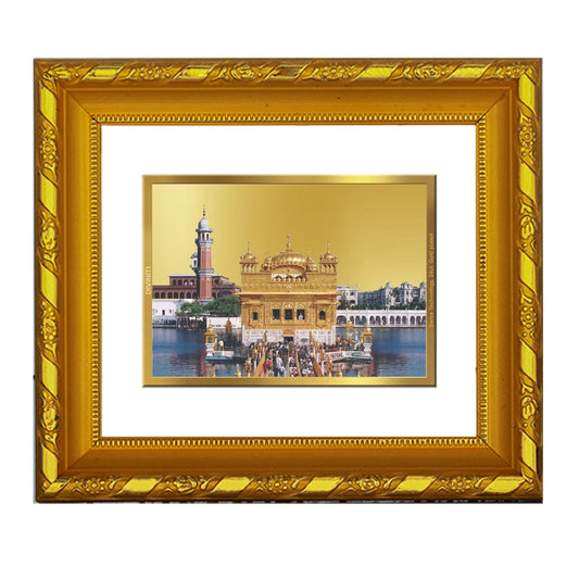 Divine Golden Temple Photo Frame