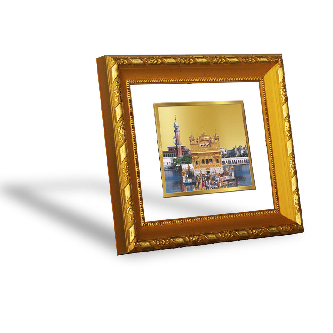 Divine Golden Temple Photo Frame