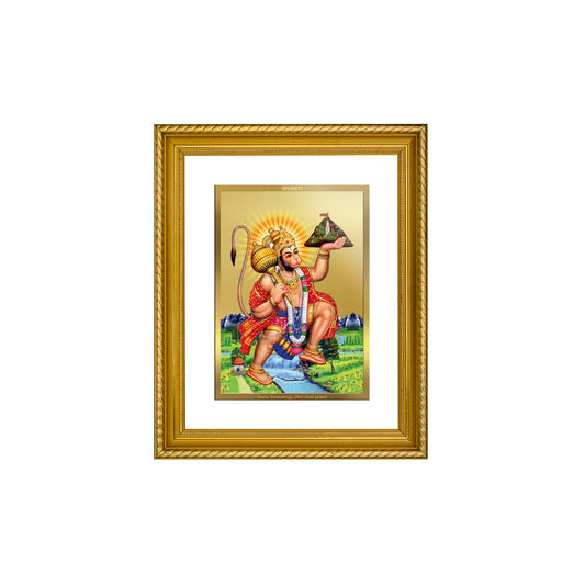 Divine Hanuman Gold Plated Photo Frame | Buy Now