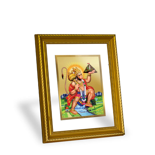 Divine Hanuman Gold Plated Photo Frame | Buy Now