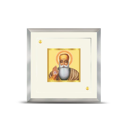 Elegant 24K Gold Plated Guru Nanak Photo Frame