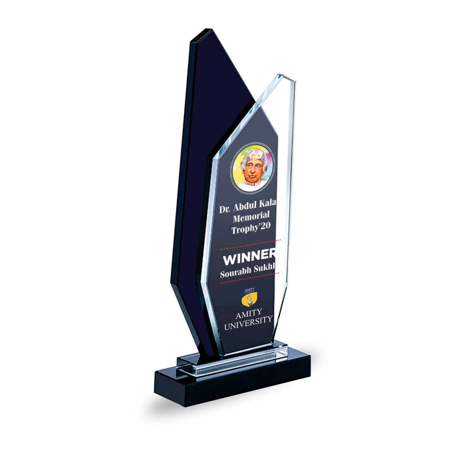 Elegant Crystal Trophy for Custom Corporate Gifts