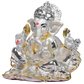 Elegant Silver Ganesha Idol for Home Decor