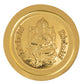 Diviniti Luxurious Gold Coin| Laxmi & Ganesha 24K Gold Coin| 18mm