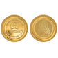 Diviniti Luxurious Gold Coin| Ganesha 24K Gold Coin |18mm