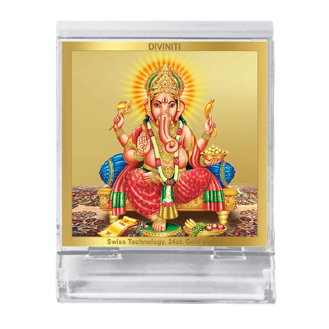 Gold Ganesha Wall Hanging