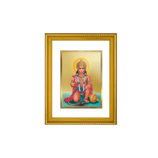 Hanuman Photo Frame with Gold Plating