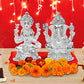 Laxmi Ganesh Silver Idol for Puja Room