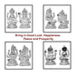 Laxmi Ganesh Silver Idol for Puja Room