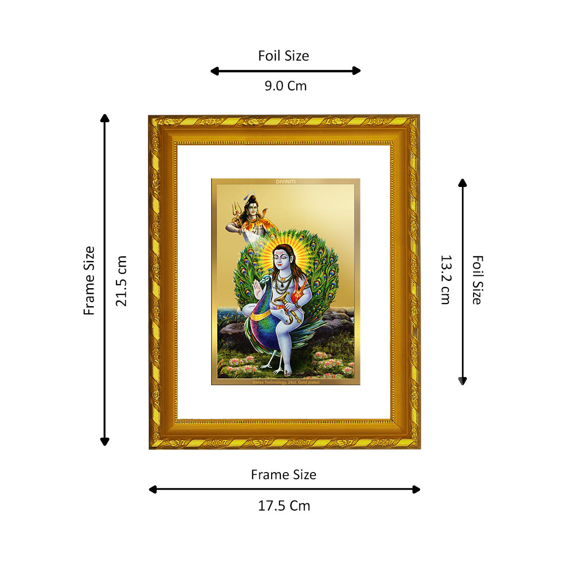 Luxurious Baba Balak Nath Frame for Your Home