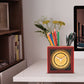 Luxury MDF Pen Holder with Gold Clock Frame