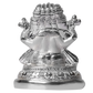 Diviniti Panchmukhi Ganesha Idol for Home Decor| 999 Silver Plated Sculpture of Ganesha Figurine| Idol for Home, Office, Temple and Table Decoration| Religious Idol For Pooja, Gift (7 X 5 X 8.4)CM