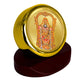 Diviniti Padmavathi Balaji Idol for Car Dashboard, Table Decor, office | MCF 1C Gold