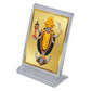 Diviniti 24K Gold Plated Maa Kali Frame For Car Dashboard, Home Decor, Table, Puja (11 x 6.8 CM)