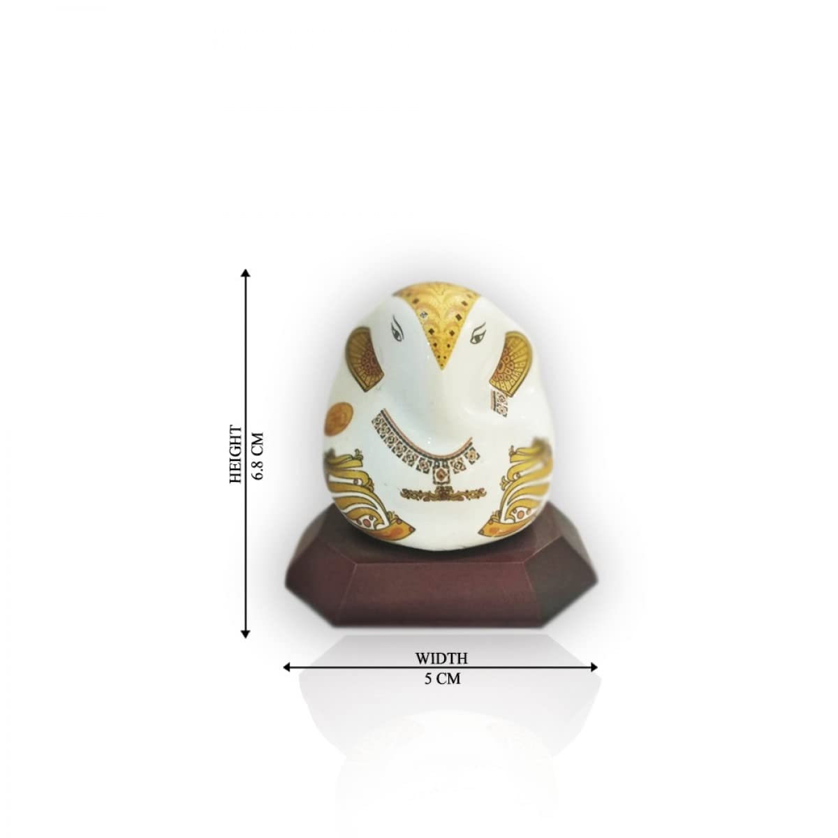 Spiritual Ganesh Idol for Car Dashboard