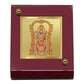 Diviniti 24K Gold Plated Tirupati Balaji Frame For Car Dashboard, Home Decor, Puja (5.5 x 6.5 CM)