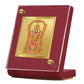 Diviniti 24K Gold Plated Tirupati Balaji Frame For Car Dashboard, Home Decor, Puja (5.5 x 6.5 CM)