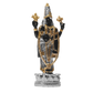 Diviniti Tirupati Balaji Idol for Home Decor| 999 Silver Plated Sculpture of Tirupati Balaji Black| Idol for Home, Office, Temple and Table Decoration| Religious Idol For Pooja, Gift