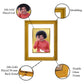 DIVINITI Satya Sai Gold Plated Wall Photo Frame, Table Decor| DG Frame 056 Size 3 and 24K Gold Plated Foil (28 CM X 23 CM)