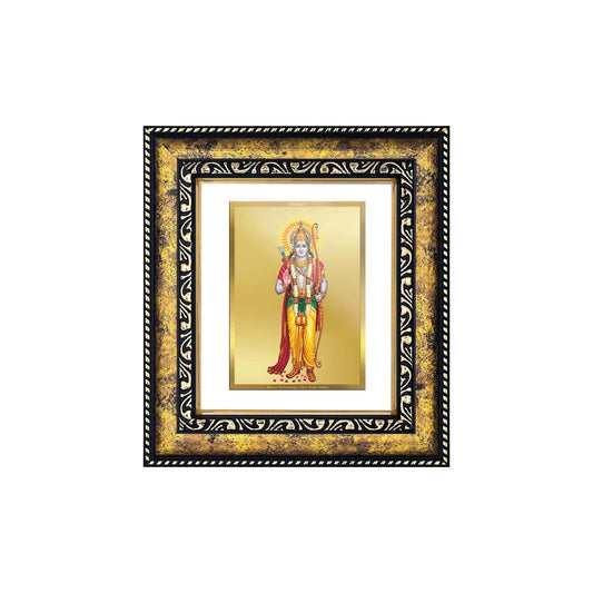 DIVINITI Ram Gold Plated Wall Photo Frame, Table Decor| DG Frame 113 Size 2 and 24K Gold Plated Foil (23.5 CM X 19.5 CM)