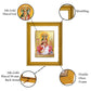 DIVINITI Gayatri Mata Gold Plated Wall Photo Frame, Table Decor| DG Frame 056 Size 2.5 and 24K Gold Plated Foil (28 CM X 23 CM)