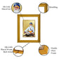 DIVINITI Baba Deep Singh Gold Plated Wall Photo Frame, Table Decor| DG Frame 056 Size 2.5 and 24K Gold Plated Foil (28 CM X 23 CM)