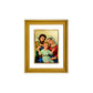 DIVINITI Holy Family Gold Plated Wall Photo Frame, Table Decor| DG Frame 056 Size 2.5 and 24K Gold Plated Foil (28 CM X 23 CM)