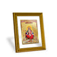 DIVINITI Santoshi Mata Gold Plated Wall Photo Frame, Table Decor| DG Frame 056 Size 2.5 and 24K Gold Plated Foil (28 CM X 23 CM)