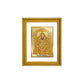 DIVINITI Tirupati Balaji Gold Plated Wall Photo Frame, Table Decor| DG Frame 056 Size 2.5 and 24K Gold Plated Foil (28 CM X 23 CM)