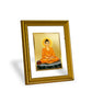 DIVINITI Buddha Gold Plated Wall Photo Frame, Table Decor| DG Frame 056 Size 3 and 24K Gold Plated Foil (32.5 CM X 25.5 CM)