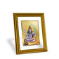 DIVINITI Shiva Gold Plated Wall Photo Frame, Table Decor| DG Frame 056 Size 2.5 and 24K Gold Plated Foil (28 CM X 23 CM)