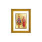 DIVINITI Swaminarayan Gold Plated Wall Photo Frame, Table Decor| DG Frame 056 Size 2.5 and 24K Gold Plated Foil (28 CM X 23 CM)