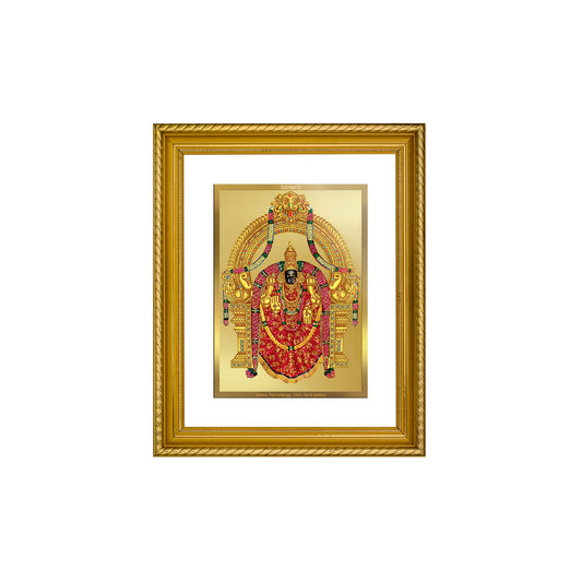 DIVINITI Padmavati Gold Plated Wall Photo Frame, Table Decor| DG Frame 056 Size 2.5 and 24K Gold Plated Foil (28 CM X 23 CM)