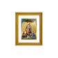 DIVINITI Radha Krishna Gold Plated Wall Photo Frame, Table Decor| DG Frame 056 Size 2.5 and 24K Gold Plated Foil (28 CM X 23 CM)