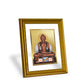 DIVINITI Mahavira Gold Plated Wall Photo Frame, Table Decor| DG Frame 056 Size 3 and 24K Gold Plated Foil (32.5 CM X 25.5 CM)