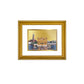 DIVINITI Golden Temple Gold Plated Wall Photo Frame, Table Decor| DG Frame 056 Size 3 and 24K Gold Plated Foil (32.5 CM X 25.5 CM)